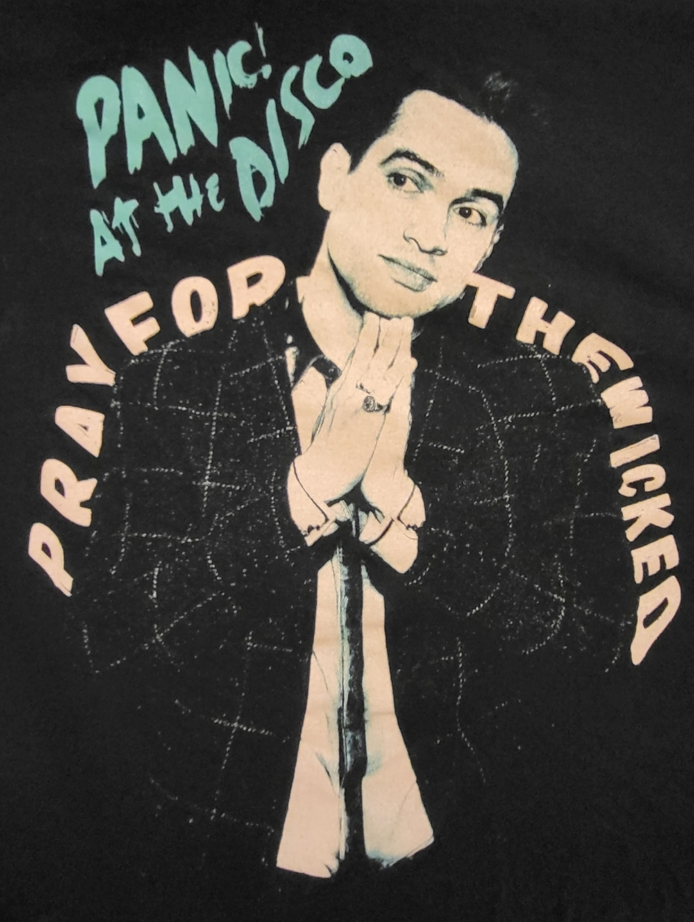 Panic! At The Disco "Pray For The Wicked" - Black Graphic Band Tee